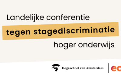 Terugblik tweede editie Landelijke conferentie tegen stagediscriminatie